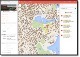 city of portsmouth property search.